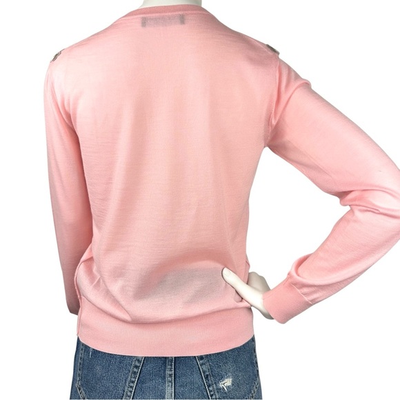 Dolce & Gabbana Pink Floral Sweater - Picture 5 of 13